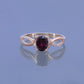 Diamond Tourmaline Ring