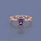 Amethyst Design Ring